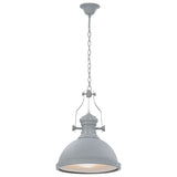 Ceiling Lamp Grey Round E27 281625