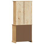 Highboard VIGO 78x40x175 cm Solid Wood Pine 3188304