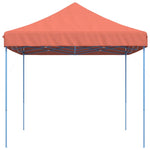 ZNTS Foldable Party Tent Pop-Up Terracotta 440x292x315 cm 4004965