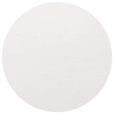 Table Top Round White 80x3 cm Solid Wood Pine 833671
