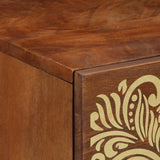 Bedside Cabinet with Door Honey Brown 50 x 33 x 60 cm 4018744