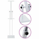 Trade Show Displays 2 pcs White 26.5 x 26.5 x 150 cm Steel 3407638