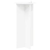 Plant Stand 2 pcs White 40 x 80 cm Engineered Wood 899699