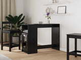 Bar Table Black Oak 101 x 40 x 103.5 cm Engineered Wood 8003919