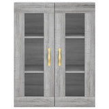 Wall Mounted Cabinets 2 pcs Grey Sonoma Engineered Wood 3197927