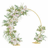 Single Wedding Arch Gold 220 x 45 x 200 cm Steel 42023030