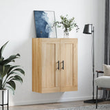Wall Mounted Cabinet Sonoma Oak 69.5x34x90 cm Engineered Wood 830407
