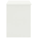 Bedside Cabinet White 35x30x40 cm Solid Pinewood 322222