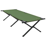 Folding Camping Bed Folding Manual Amy yellow Oxford fabric 42003196