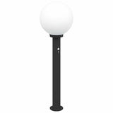 Bollard Light with Sensor 80 cm Black IP44 4006115