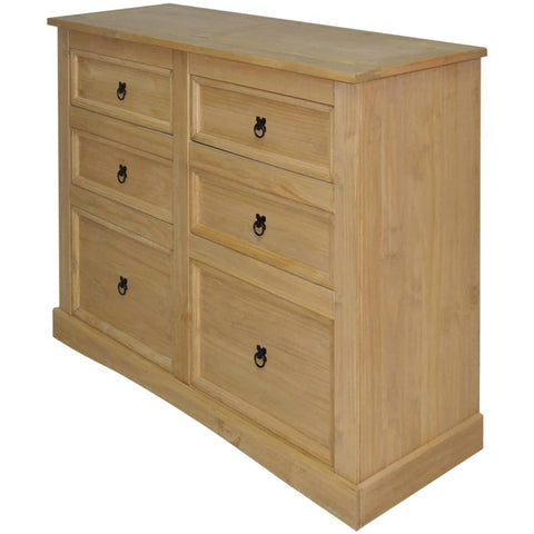 Sideboard Mexican Pine Corona Range 110x43x81 cm 243731