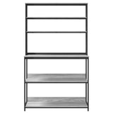 Kitchen Shelf Grey Sonoma 100 x 40 x 168 cm Engineered Wood 883895