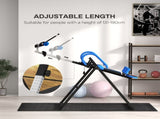 Gravity Inversion Table with Safety Belt Adjustable Hand Stand for Muscle Pain Relief, Blue T3398P425050