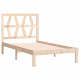 3103983 Bed Frame without Mattress Solid Wood 90x200 cm
