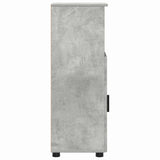Bathroom Cabinet with Storage Concrete Grey 30 x 35 x 95 cm 883317