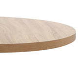 Bistro Table Light Brown 80 cm MDF 286423