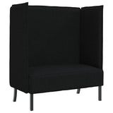 Highback Sofa Black 109 x 56 x 121 cm Fabric 42010834