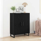 Sideboard Black Oak 69.5 x 34 x 90 cm Engineered Wood 862875
