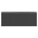 Garden Shed Anthracite 192x523x223 cm Galvanised Steel 3147453