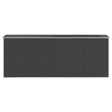 Garden Shed Anthracite 192x523x223 cm Galvanised Steel 3147453