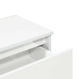 Bedside Cabinets 2 pcs High Gloss White 40x30x39 cm Engineered Wood 803456