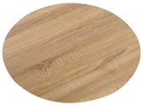 Bistro Table Light Brown 50 cm MDF 286417