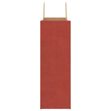 Paper Bags 250 pcs with Handles Red 45x17x48 cm 4101765