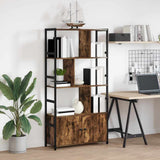 Bookshelf Smoked Oak 80 x 30 x 155.5 cm Engineered Wood 868439