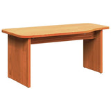 Coffee Table 2 pcs Wax Brown Solid pine wood 873525