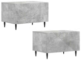 TV Cabinet Concrete Grey Engineered Wood 896898