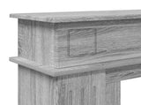 Fireplace Surround Grey Sonoma 102 x 26 x 100 cm 8006648