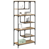 Bookcase Artisan oak Engineered wood 882836