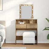 Dressing Table Old Wood 80 x 41 x 144.5 cm Engineered wood 862300