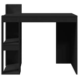 Office Desk Black 103.5x56.5x94 cm Engineered Wood 847976