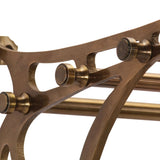 Luggage Rack with Coat Hangers Wall Mounted Aluminium 357833