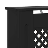 MDF Radiator Cover Black 78 cm 325568