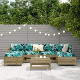 7 Piece Garden Sofa Set Impregnated Wood Pine 3250991