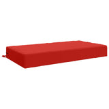 Seat Cushion SOEST 100% Polyester Red 120 x 80 x 15 cm 944320