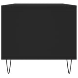 Coffee Table Black 90x49x45 cm Engineered Wood 831021
