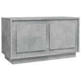 TV Cabinet Concrete Grey 80x35x45 cm Engineered Wood 819856