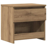 Bedside Cabinet Artisan Oak 40x30x39 cm Engineered Wood 856408