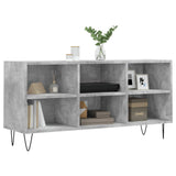 TV Cabinet Concrete Grey 103.5x30x50 cm Engineered Wood 826992