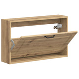 Wall-Mounted Shoe Cabinet UTRECHT 71 x 17 x 43 cm Artisan Oak 897734