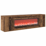 Electric Fireplace Old Wood 155 x 30 x 44 cm Engineered wood 8021021