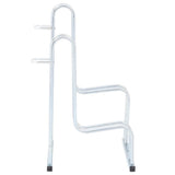Bicycle Stand for 2 Bikes Floor Freestanding Galvanised Steel 4005568