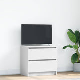 TV Cabinet White 60x35x54 cm Engineered Wood 861778