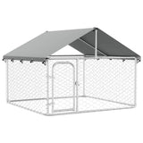 Outdoor Dog Kennel with Roof 200x200x150 cm 171498