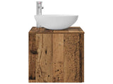 Wall-Mounted Sink Vanity Old Wood 49.5 x 35 x 63 cm 890260