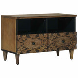 TV Cabinet Brown 70 x 33.5 x 46 cm Solid Mango Wood 4018333