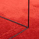 Rug OVIEDO Short Pile Red 140x200 cm 375623